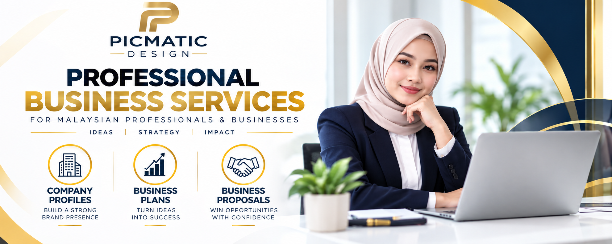 professional business services banner